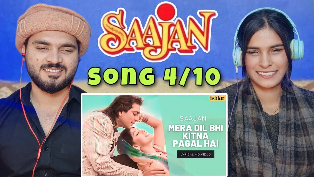 Saajan Movie Song Mera Dil Bhi kitna pagal hai   Madhuri Dixit   Pakistani Reaction  SONG 410