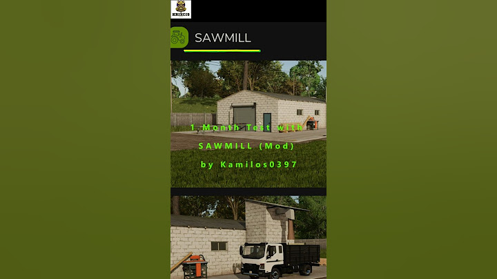 FS25 Sawmill (mod) by Kamilo0397 – 1 Month Profit Check!