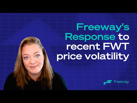 Freeway's response to recent FWT price volatility | Freeway | Weekly Update E92