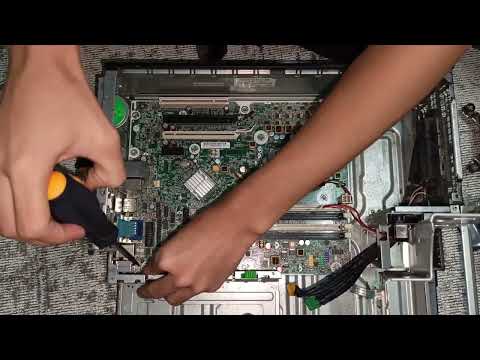 disassembling and assembling a computer system