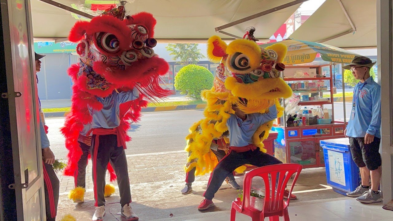 Cambodia Lion Dance | Lion dance | ម៉ុងសាយ