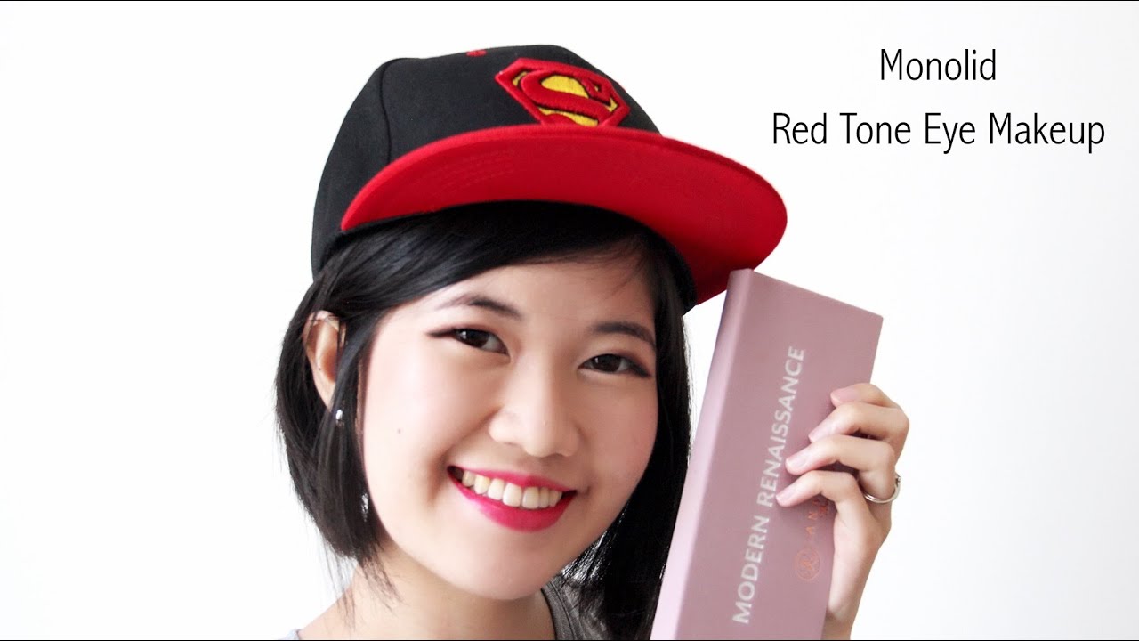 Monolid Red Tone Eye Makeup Anastasia Beverly Hills Modern