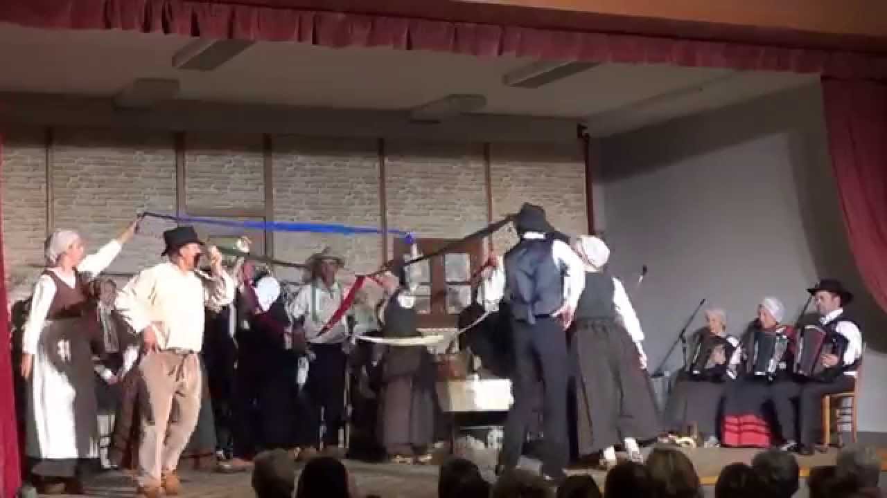 La bourrée des rubans - Danse du Limousin - YouTube