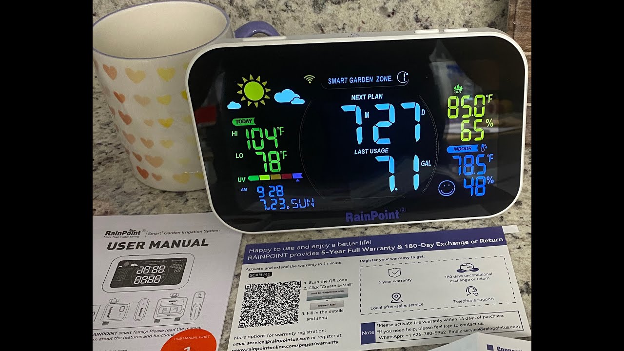 Review RainPoint, The Best Budget Garden Watering System YouTube