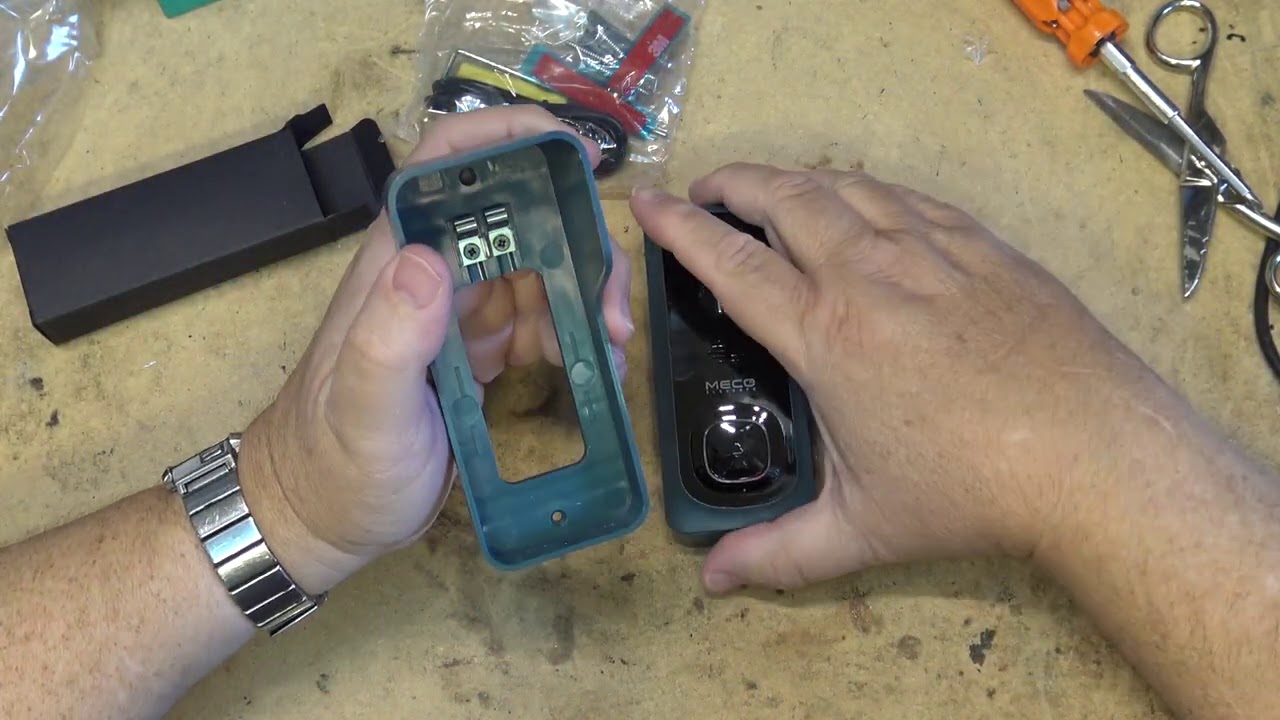 Meco Smart Home Video Doorbell Installation - YouTube