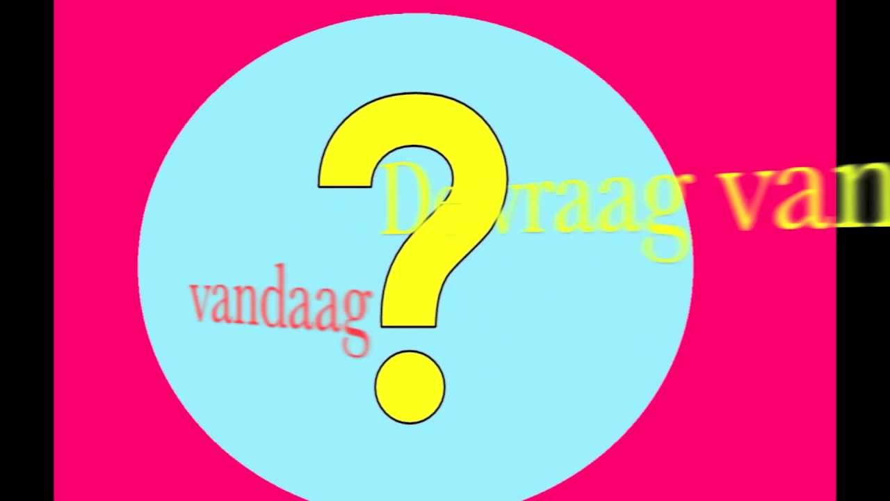 de vraag van vandaag binnenkort YouTube de vraag van vandaag binnenkort YouTube