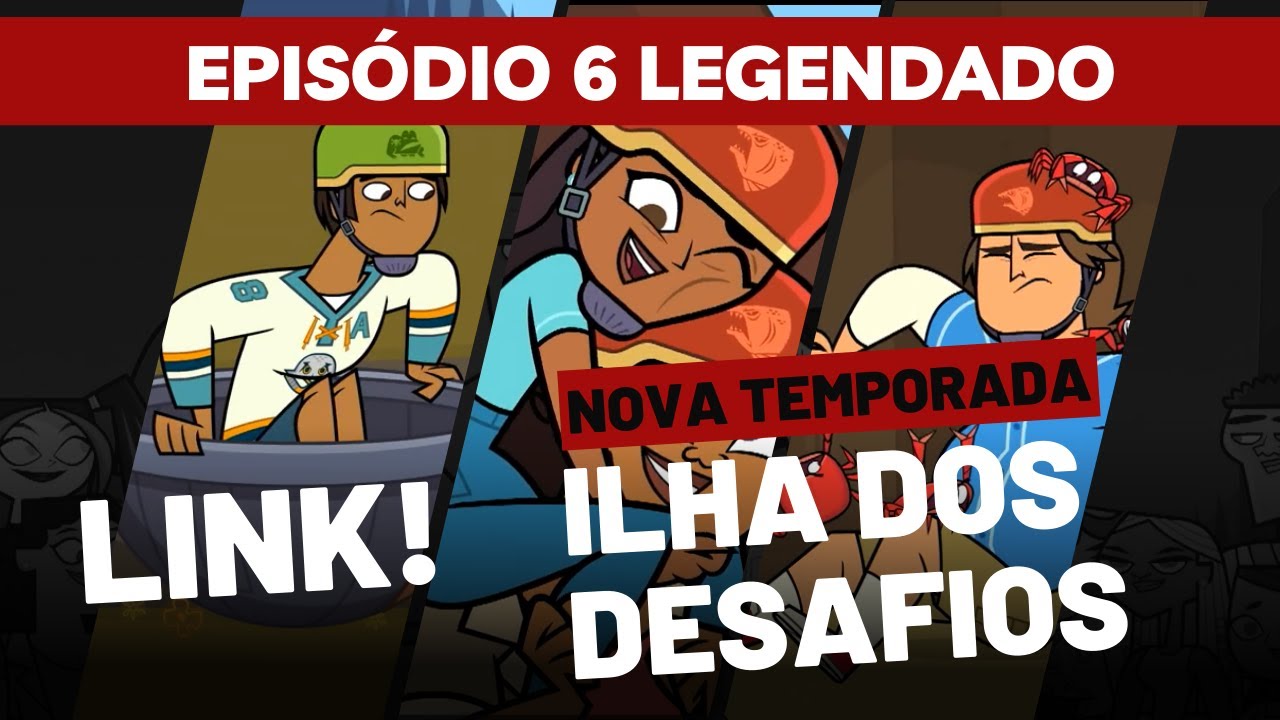  Ilha dos Desafios: Cartoon Network estreia a nova temporada  Drama Total - A Vingança da Ilha