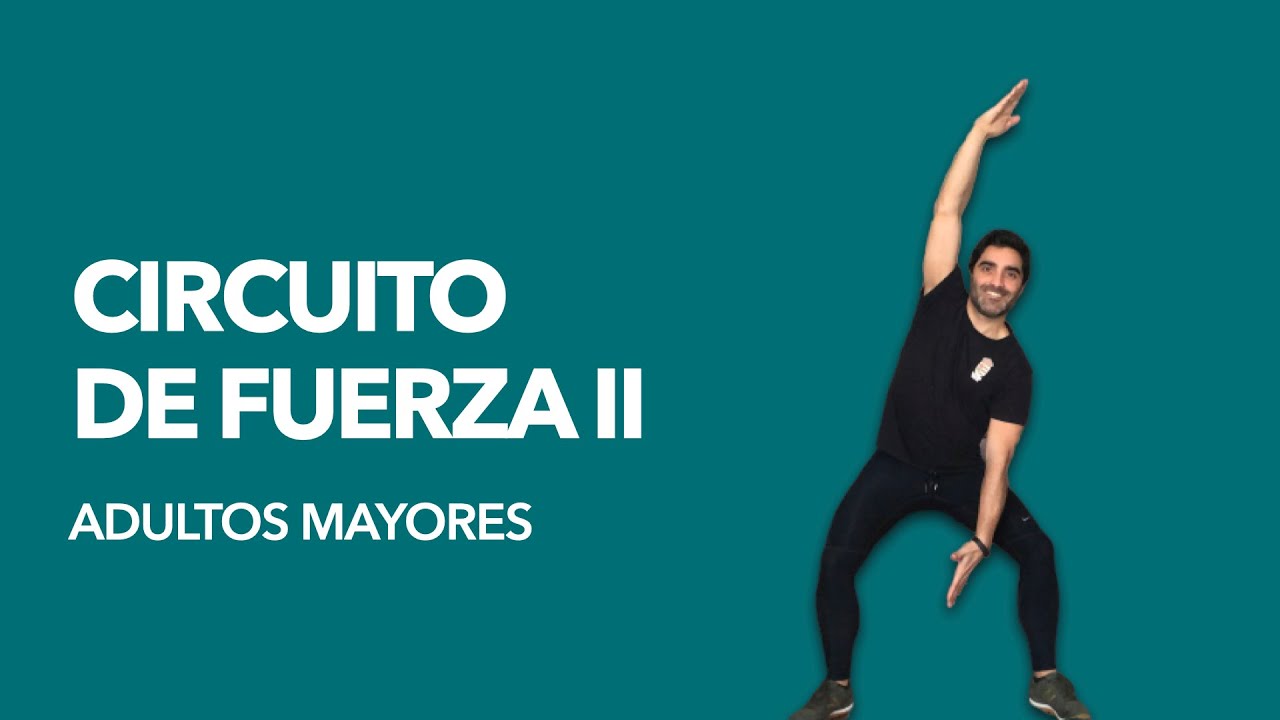 Rutina de FUERZA 🏋🏽‍♀️ para ADULTOS MAYORES!!!!