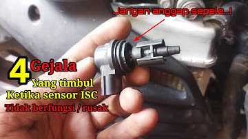Tanda tanda sensor ISC ( Idle speed control) rusak atau eror pada aerok n max mio j mio m3