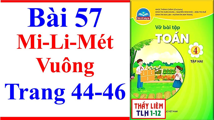 Vở bài tập toán lớp 5 trang 54 55 năm 2024