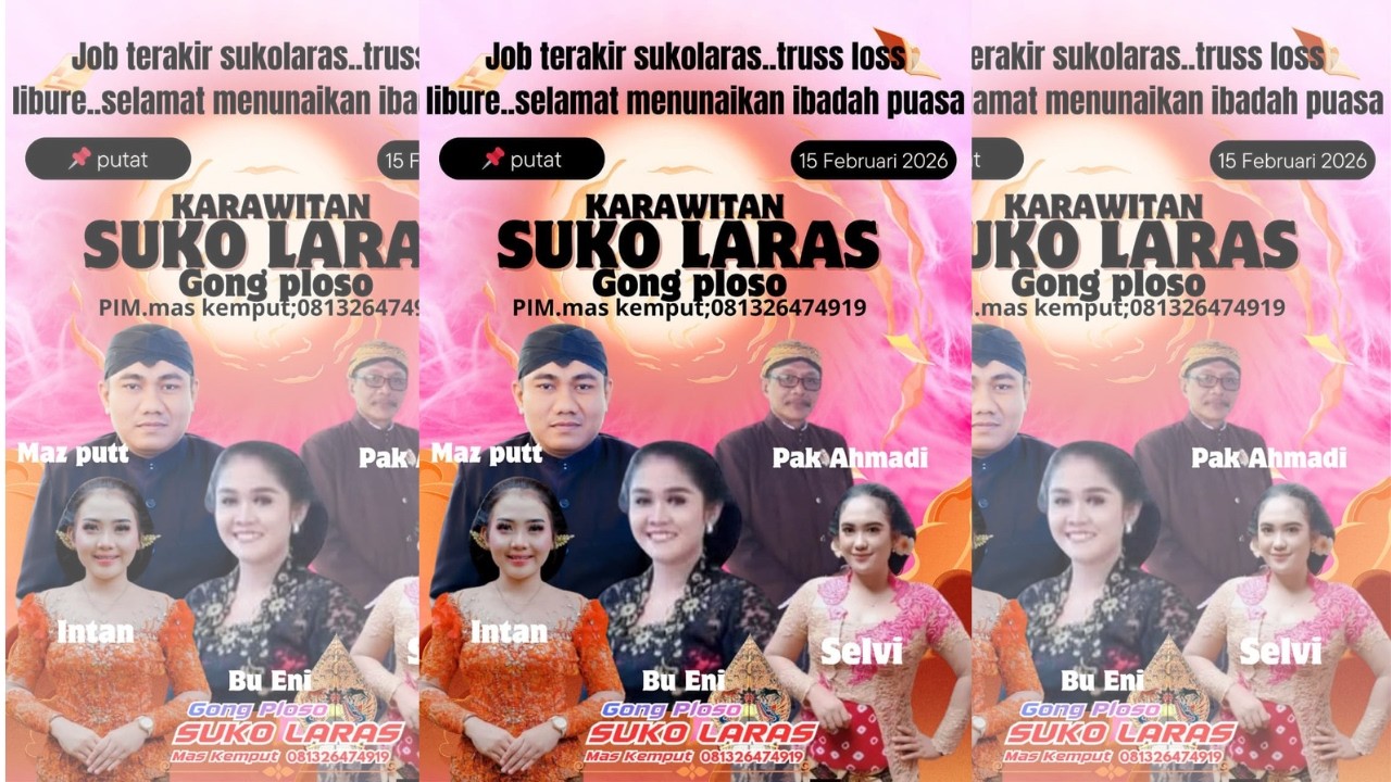 🔴#LIVE KARAWITAN SUKO LARAS - WEDDING PARTY - PUTAT PURWODADI - IRSYA AUDIO - 15 FEB 2026