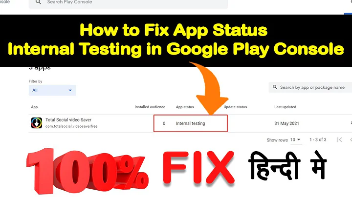 How to Fix App Status Internal Testing in Google Play Console | Internal Testing Closed in Hindi - DayDayNews
