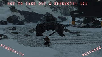 How to take out a Behemoth. 101 #Immersive #Extreme
