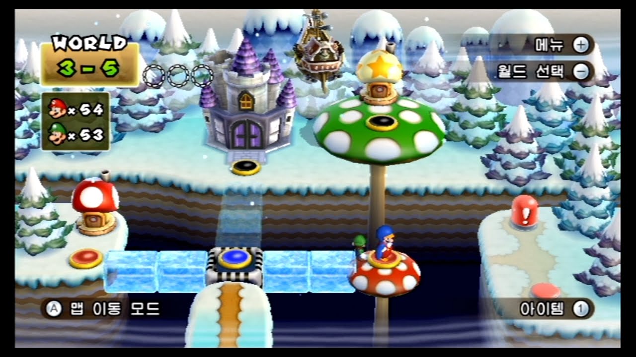 New Super Mario Bros Wii - World 3-5 - YouTube