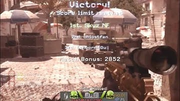 Best MW3 FFA Killcam Ever