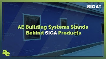 SIGA Air & Weather Barrier Systems | AE Building Systems