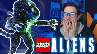 ALIEN LEGO - НАСТОЯЩИЙ ЛЕГО ЧУЖОЙ (lepin)