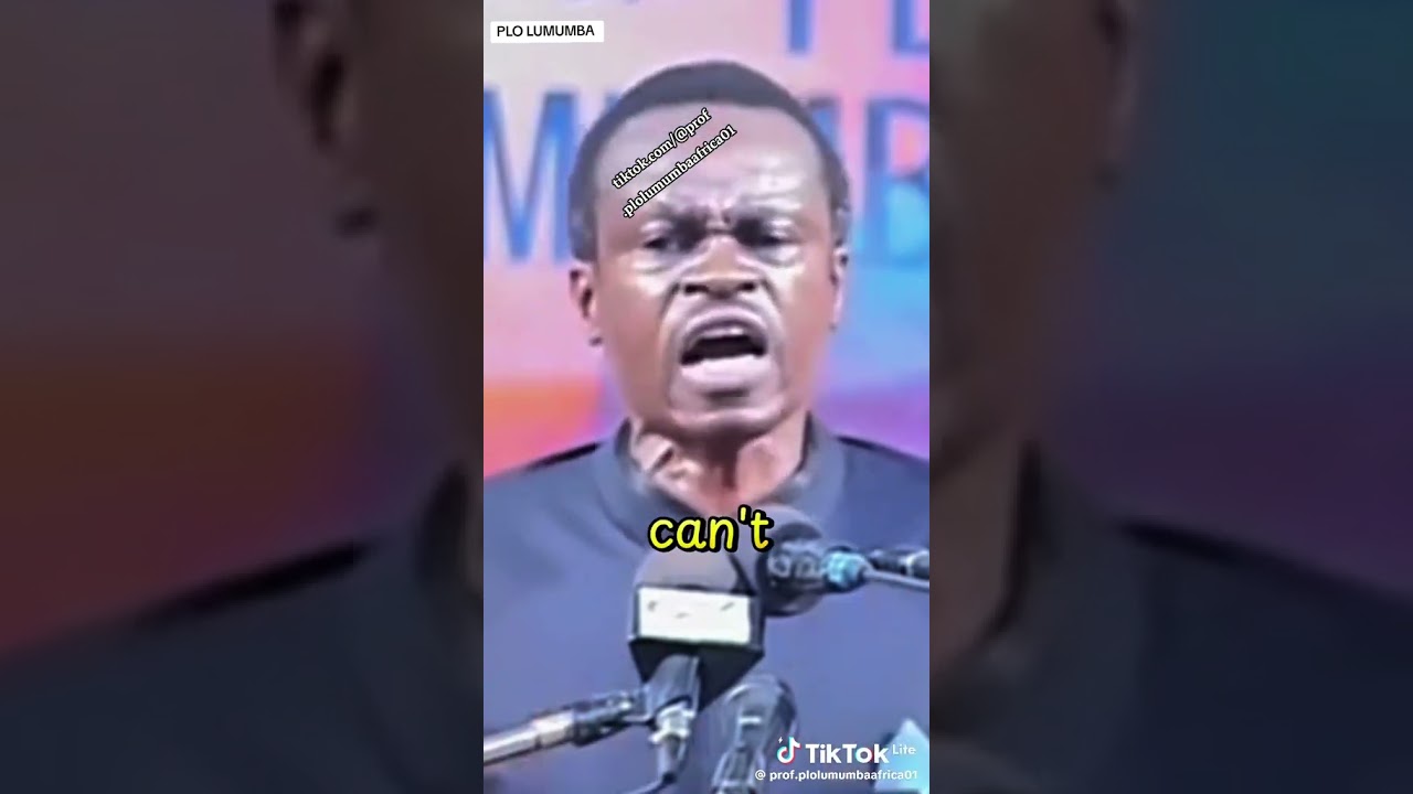 Plo Lumumba speech of Africa elections