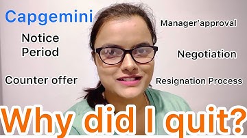 I #quit #capgemini in #2023 #90days #noticeperiod #salarynegotiation,#resignation #itcompany