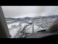 Citation X Landing in Aspen, CO