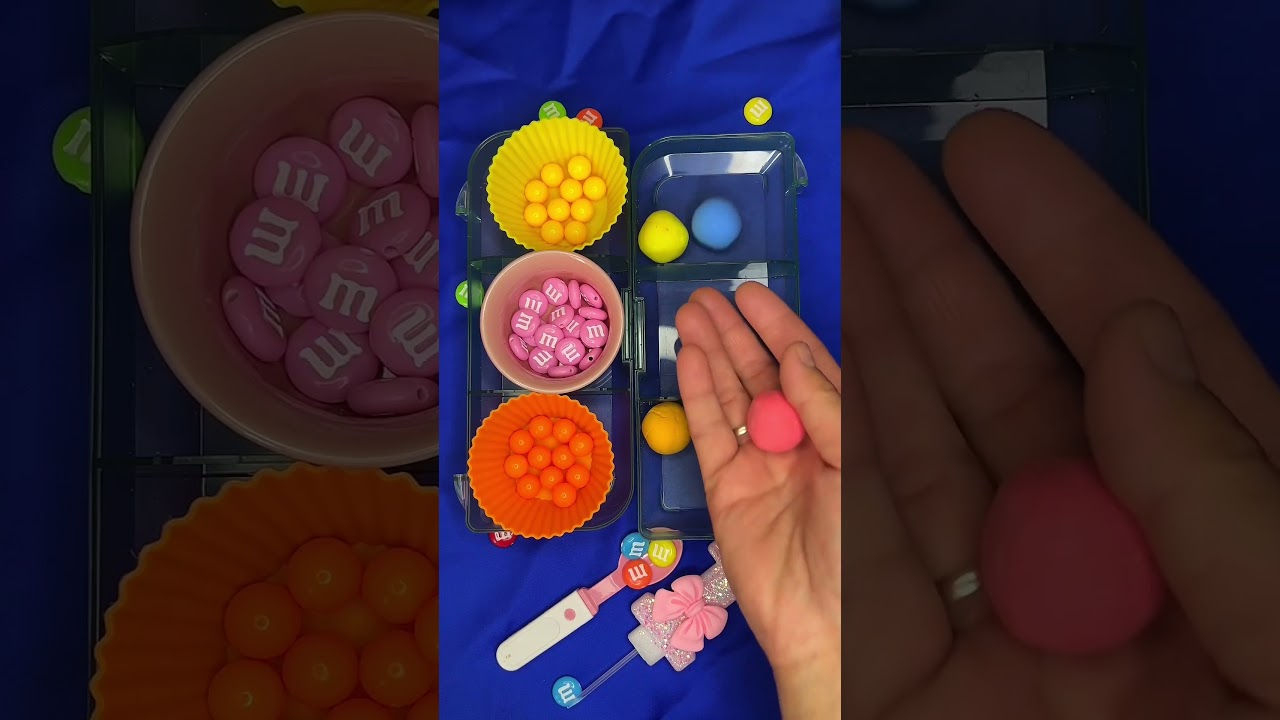 Color sorting for kids 🩷💙🧡💛