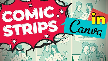 Make Comic Strip in Canva 🔥