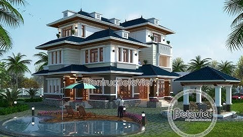 Những mẫu biệt thự hiện đại có bể bơi cực sang trọng