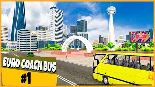 Euro Coach Bus Simulator 2020 #01 - City Bus Driving Games - Android Gameplay Playthrough screenshot 1