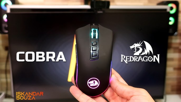 Mouse Gamer Redragon King Cobra Chroma RGB KaBuM