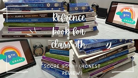 Reference books for class 9!📚🖇️ *CBSE*