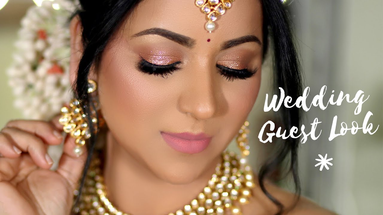 evigt Næb Forestående EASY 10-MINUTE INDIAN WEDDING GUEST MAKEUP TUTORIAL - YouTube