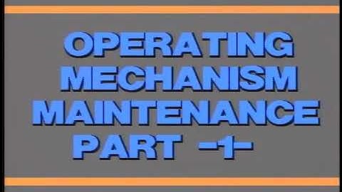 High Voltage Circuit Breaker Maintenance