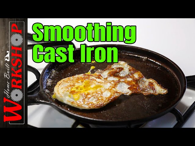 How to Make a Modern Cast-Iron Pan Smooth Like Antique Cookware - Realtree  Store