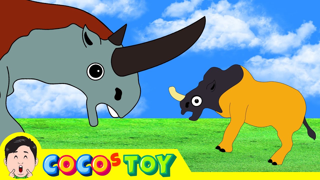 Hidden Secrets of the bad Megaceropsㅣccenozoic animals animation for kidsㅣCoCosToy