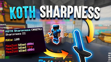 RUNNING INTO EVERY BASE I SEE WITH A KOTH SHARPNESS... *OP* | Minecraft HCF