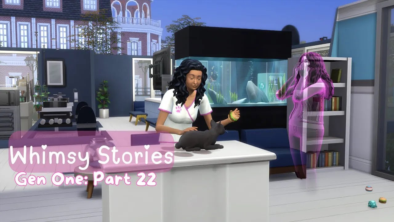 Whimsy 22 The Sims 4 Whimsy Stories: Episode 22 - Vet Adventure! - YouTube