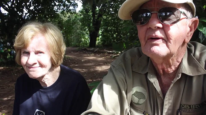 Bob Irwin and Mary Hutton