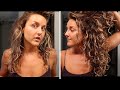 AFTER WORKOUT CURL REFRESH | EASY & 3 PRODUCTS ONLY! | CURLY GIRL METHOD