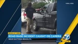 MAN PEPPER SPRAYS DRIVER IN ROAD RAGE INCIDENT