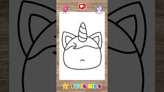 How to Draw a Cute Unicorn Kitten! 🦄😻