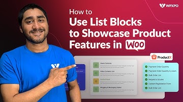 How to Use List Blocks to Showcase Product Features in WooCommerce