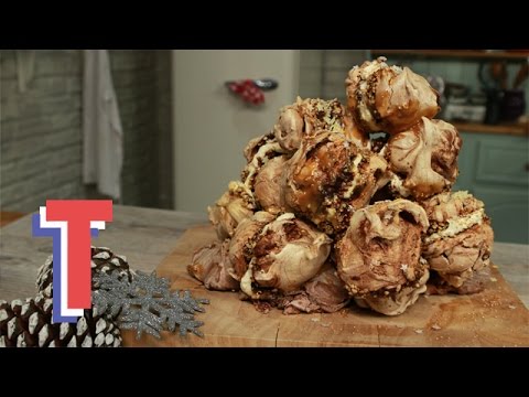 Festive Meringue Tower | Canapés & Cocktails