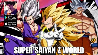 Super Saiyan: Z World Gameplay - New Dragon Ball RPG Game Android screenshot 2