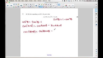 OCR Core 3 January 2009 q9i - A2 Maths - Trigonometry