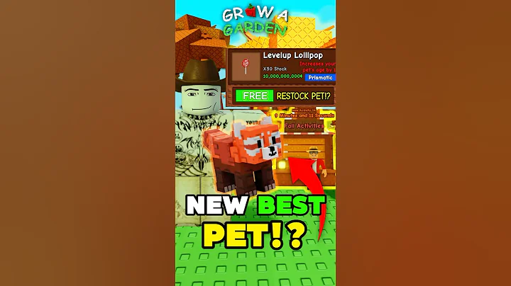 😱*NEW* MOST O.P RED PANDA PET?! (GIVES ADMIN RESTOCKS) | Grow A Garden Fall Market Pt2 #growagarden