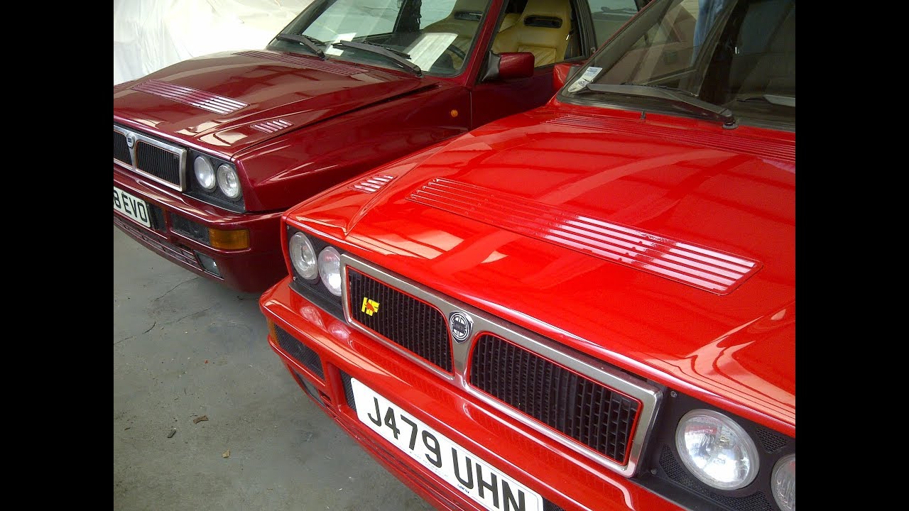 Lancia Delta Integrale gets it's front end back on.