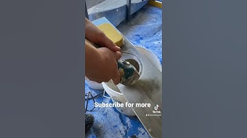 How to cut out a circle in tile. #shorts