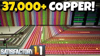 I Built a 37,800 Copper Ingots/Min Megafactory in Satisfactory I Built a 37,800 Copper Ingots/Min Megafactory in Satisfactory