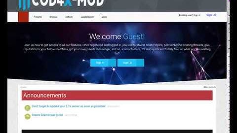 How to install Cod4x 1.8