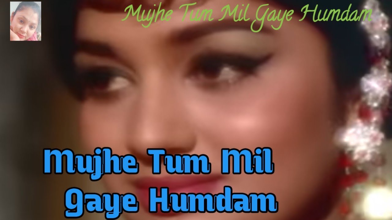 Mujhe Tum Mil Gaye Humdam | Lata Mangeshkar | love In Tokyo (1966 ...